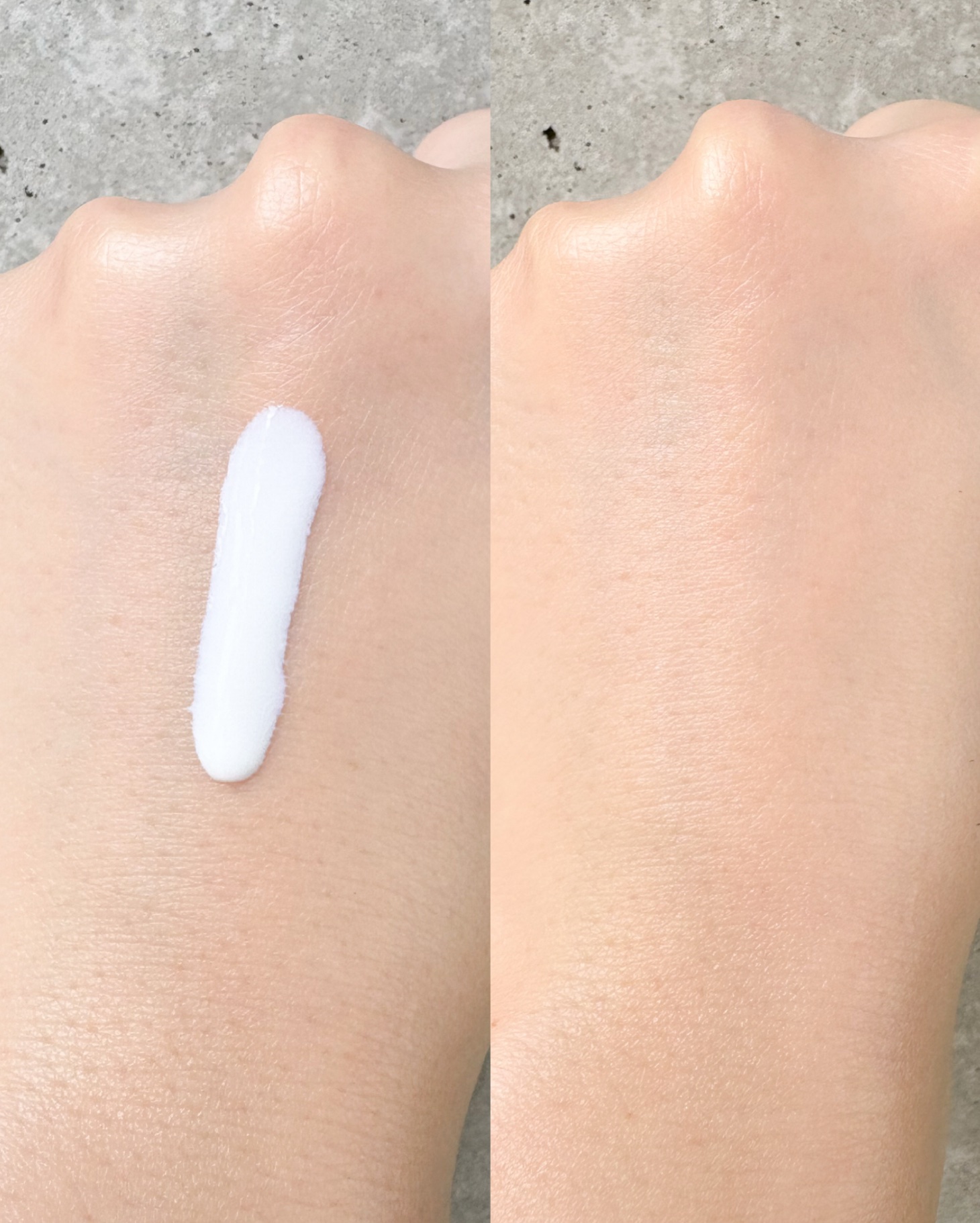 Vトーンアップ UVミルク/unlabel/日焼け止めミルクを使ったクチコミ（3枚目）