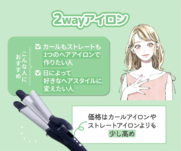 2WAYアイロン