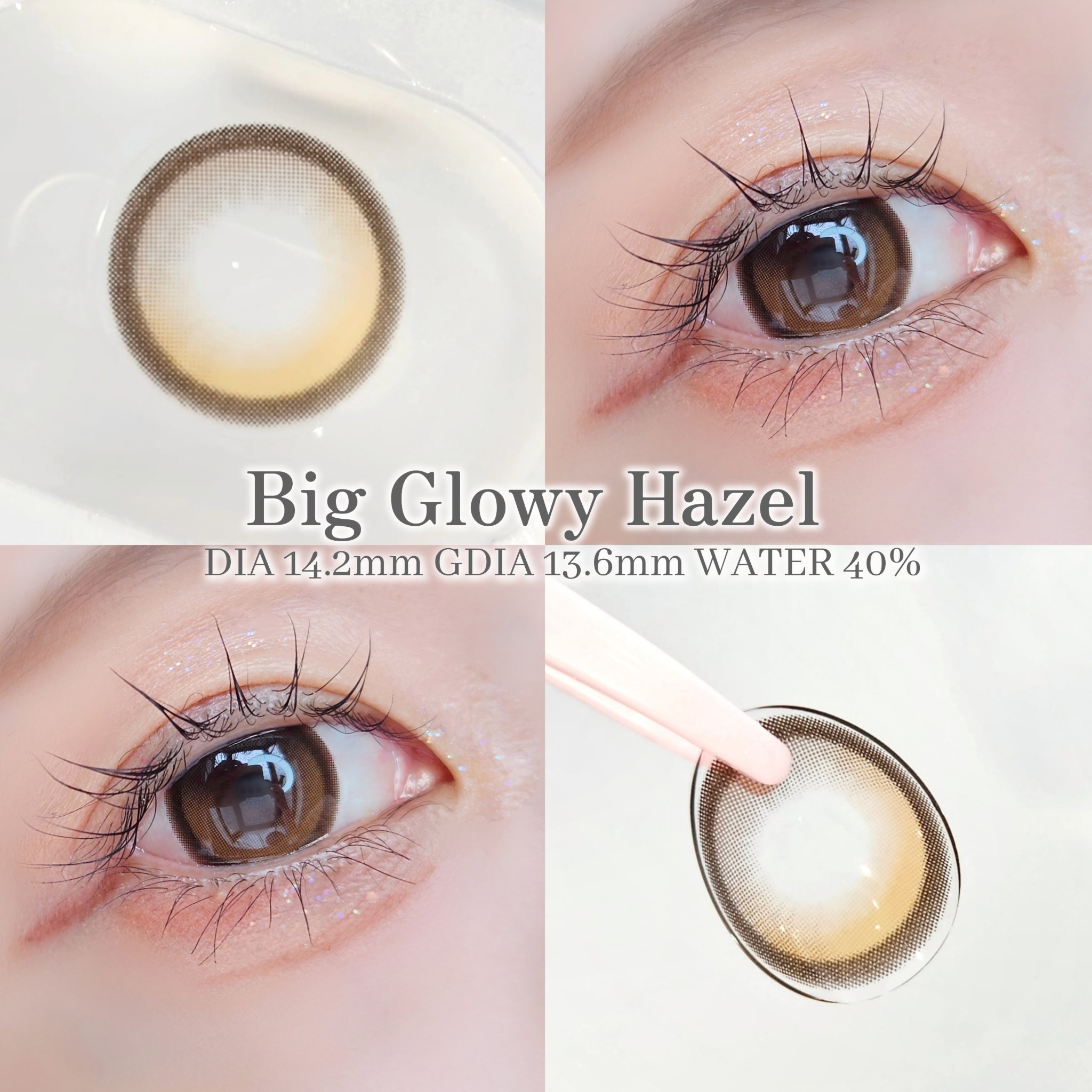 Glowy 1day/OLENS/ワンデー（１DAY）カラコンを使ったクチコミ（2枚目）