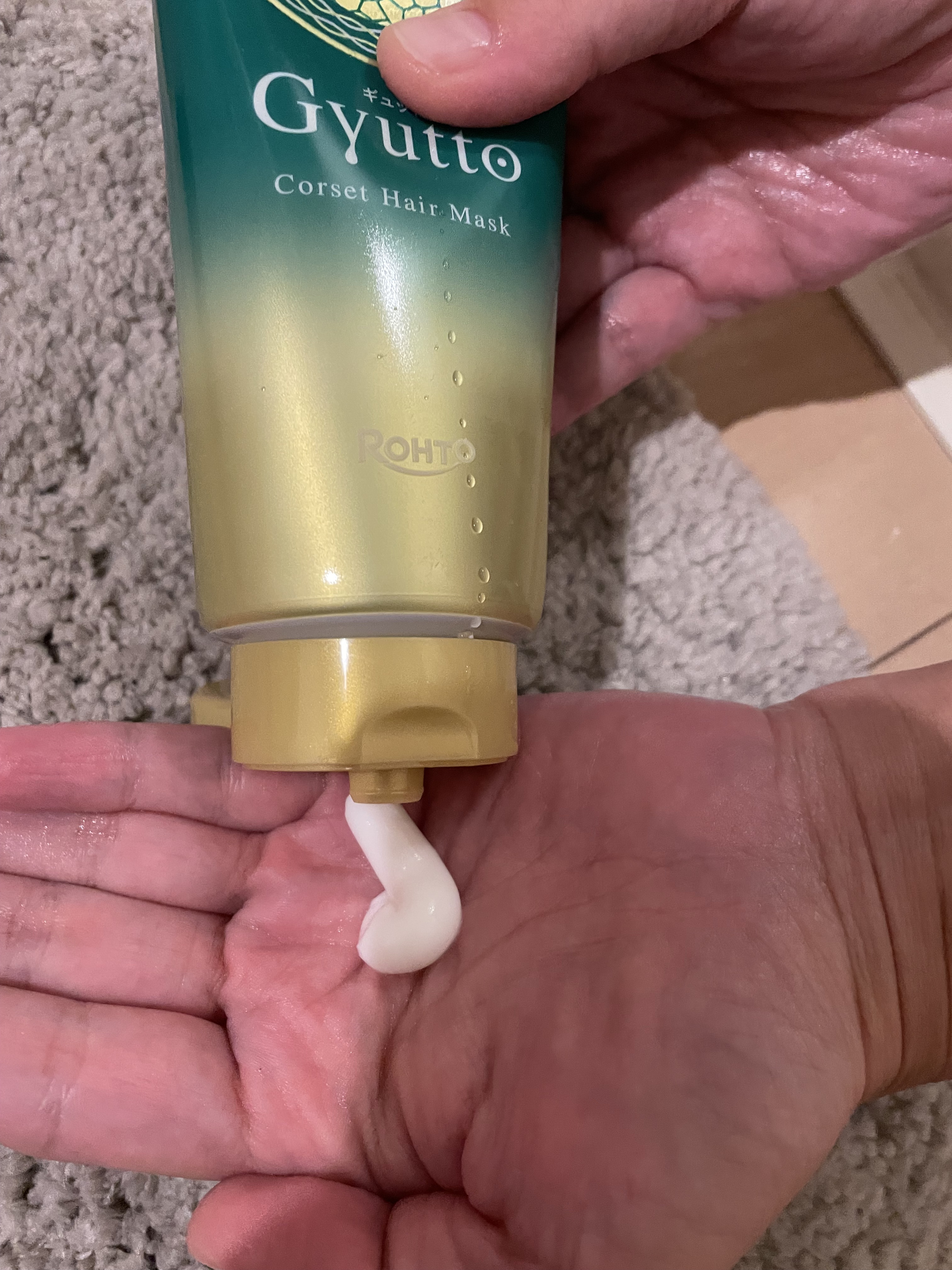 ギュットコルセットヘアマスク/Ｇｙｕｔｔｏ/ヘアマスク・ヘアパックを使ったクチコミ（3枚目）