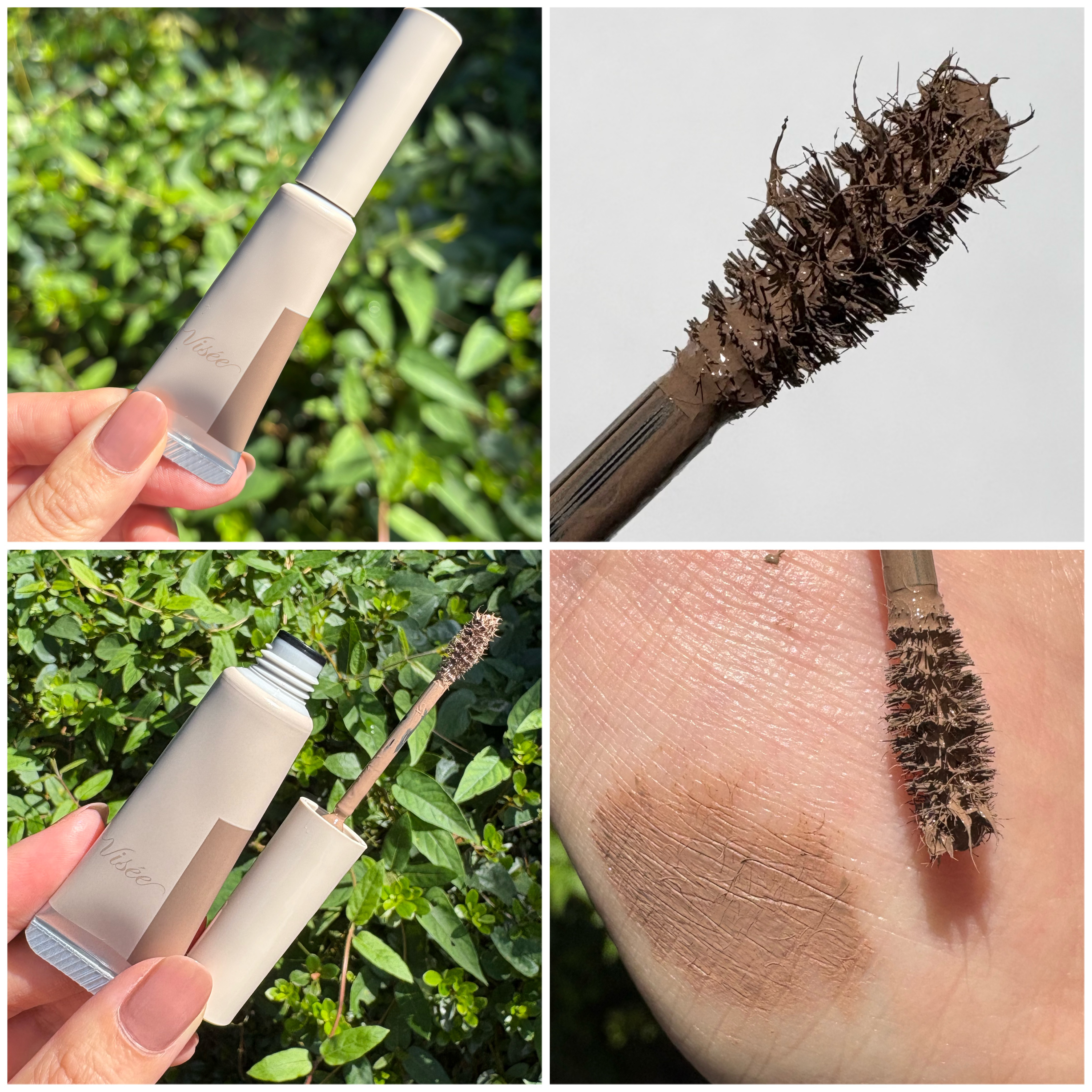 フラッフデザイン アイブロウカラー/Visée/眉マスカラを使ったクチコミ（2枚目）