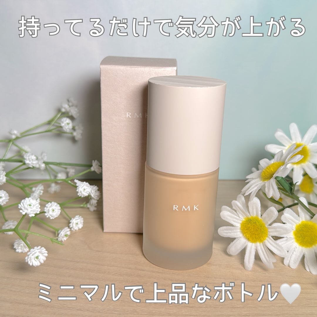RMK リクイドファンデーション フローレスカバレッジ プラス/RMK/リキッドファンデーションを使ったクチコミ（2枚目）