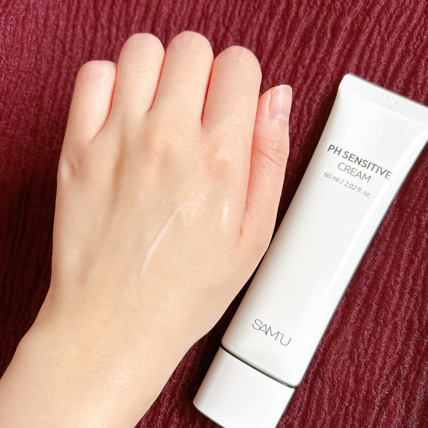 サミュ PHセンシティブクリーム/SAM'U/フェイスクリームを使ったクチコミ(4枚目)