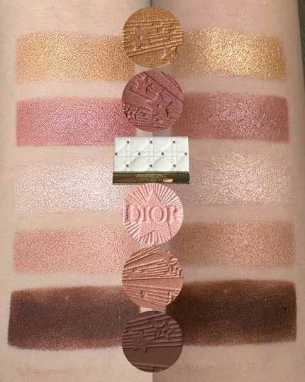 クチュール アイ パレット(ホリデー コレクション 2025 限定品)/Dior/アイシャドウパレットを使ったクチコミ(3枚目)