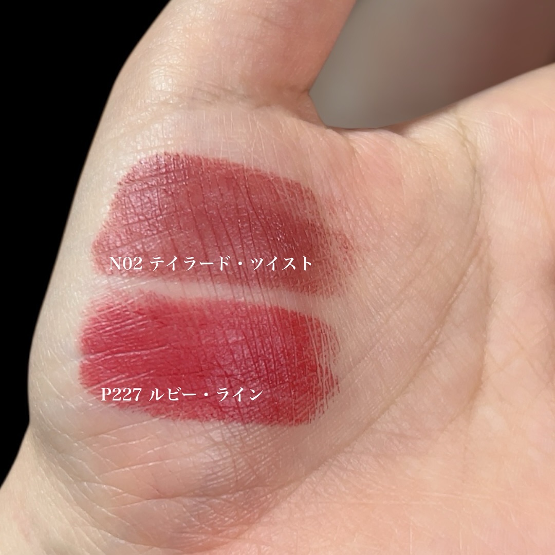 ルージュ・ジバンシイ・ベルベット・マット/GIVENCHY/口紅を使ったクチコミ（3枚目）