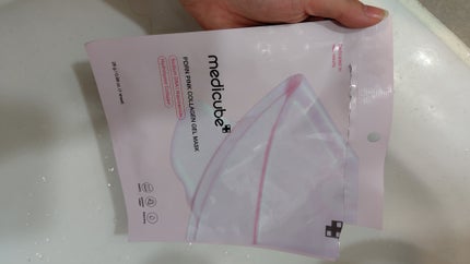 PDRNピンクコラーゲンゲルマスク/MEDICUBE/シートマスク・パックを使ったクチコミ(1枚目)