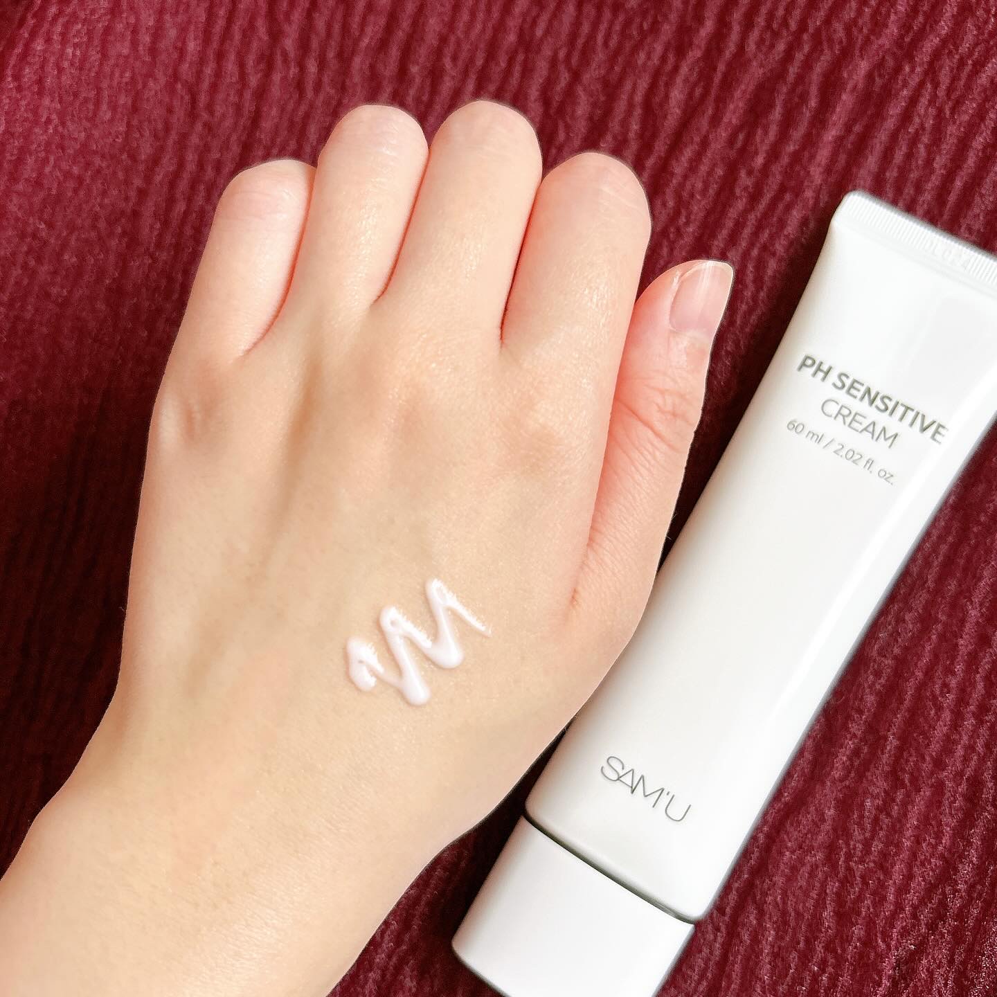 サミュ PHセンシティブクリーム/SAM'U/フェイスクリームを使ったクチコミ（3枚目）