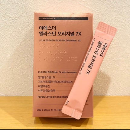ヨエスターエラスチンオリジナル7X/ESTHER FORMULA/美容サプリメントを使ったクチコミ(1枚目)