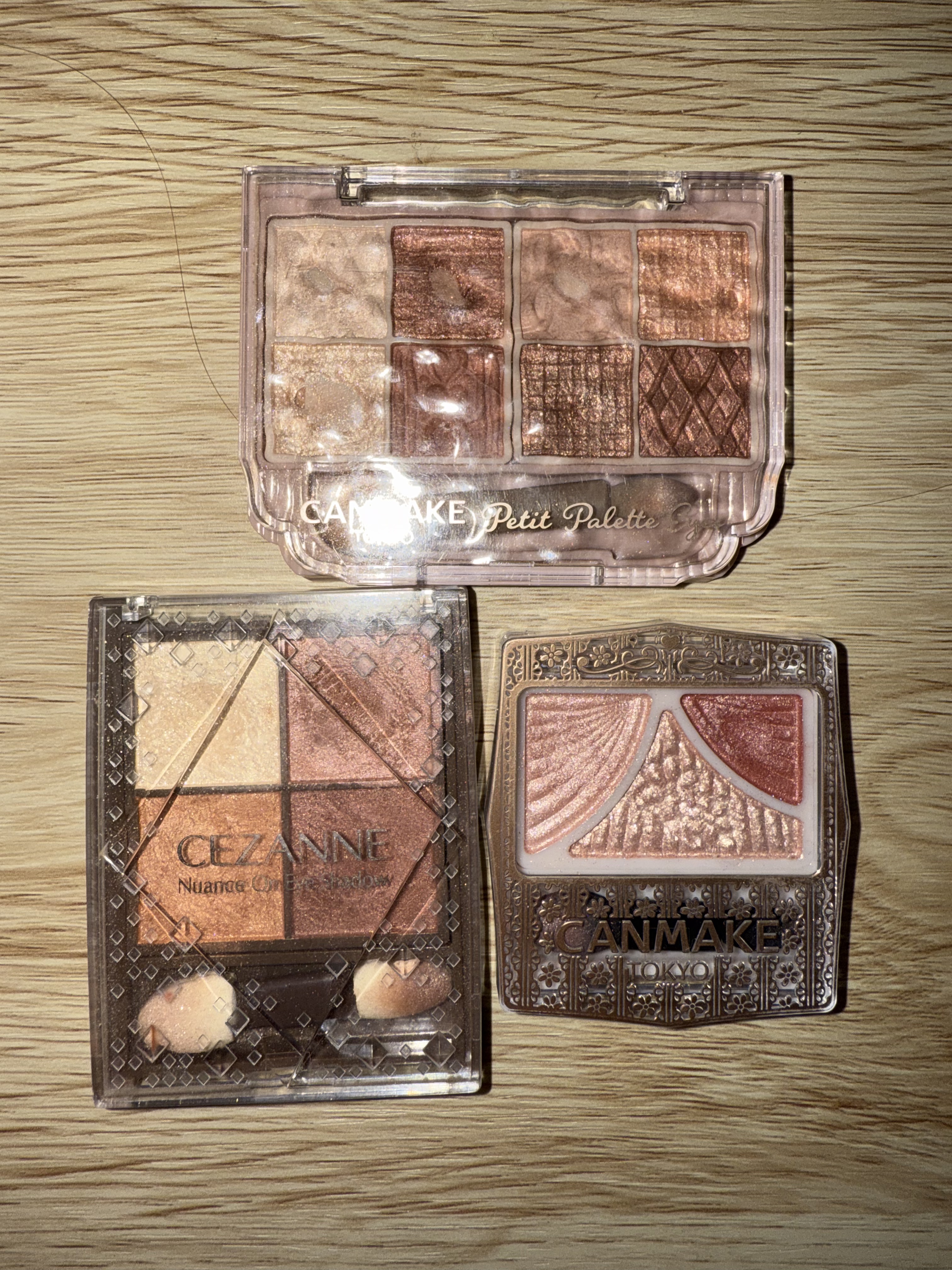 プティパレットアイズ/キャンメイク/パウダーアイシャドウを使ったクチコミ（1枚目）