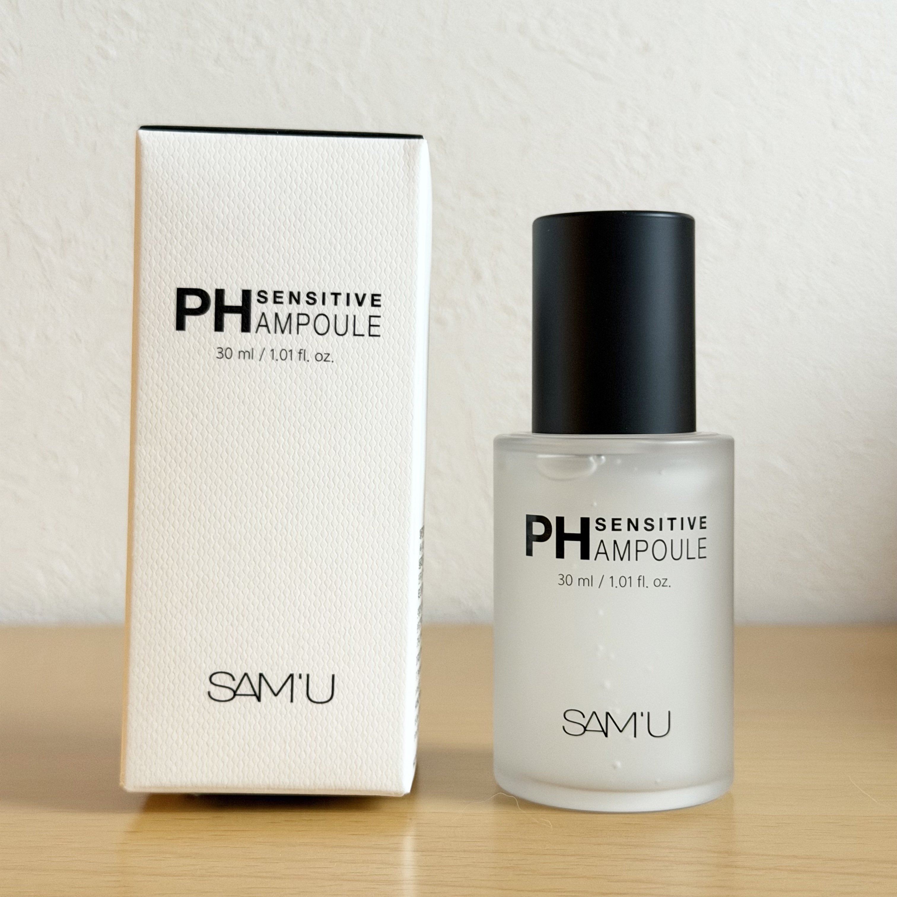 PHセンシティブアンプル/SAM'U/美容液を使ったクチコミ（1枚目）