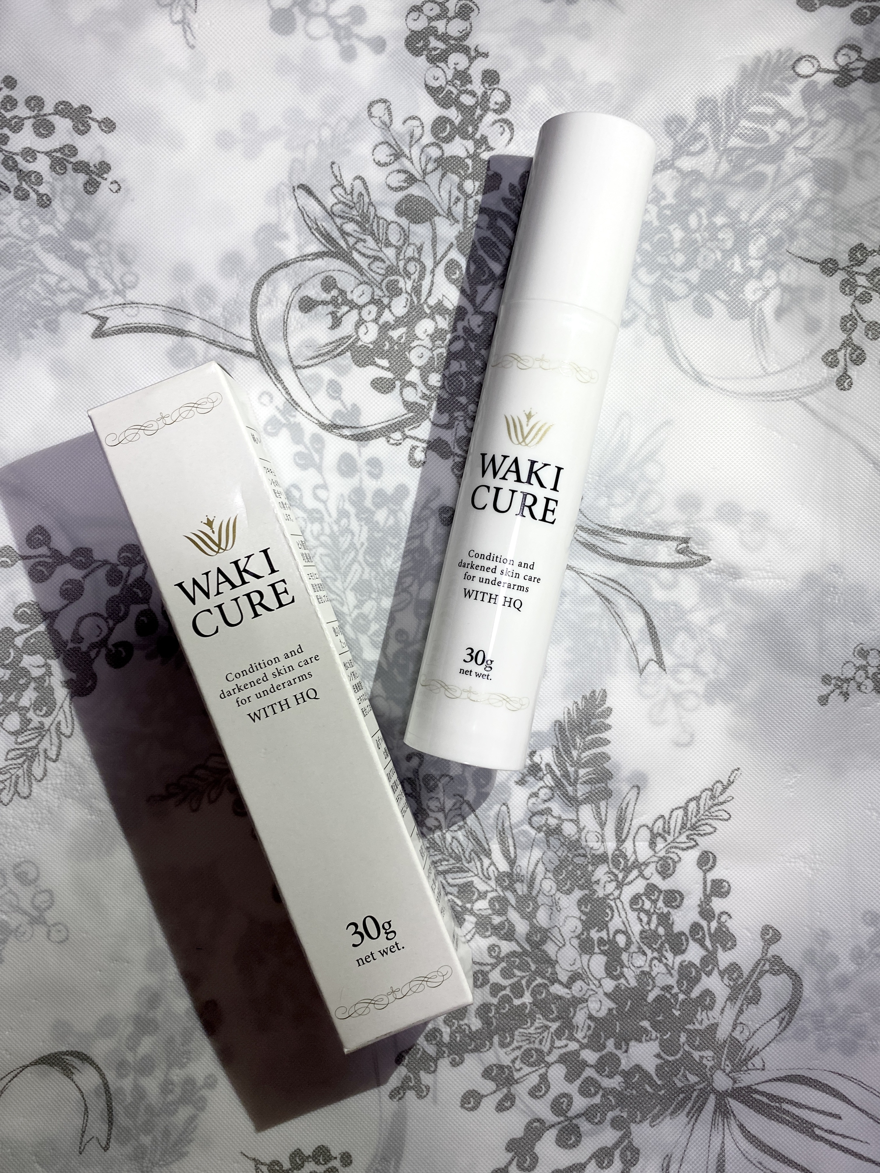 ワキキュア/CR-lab(シーアール・ラボ)/デオドラント・制汗剤を使ったクチコミ（1枚目）