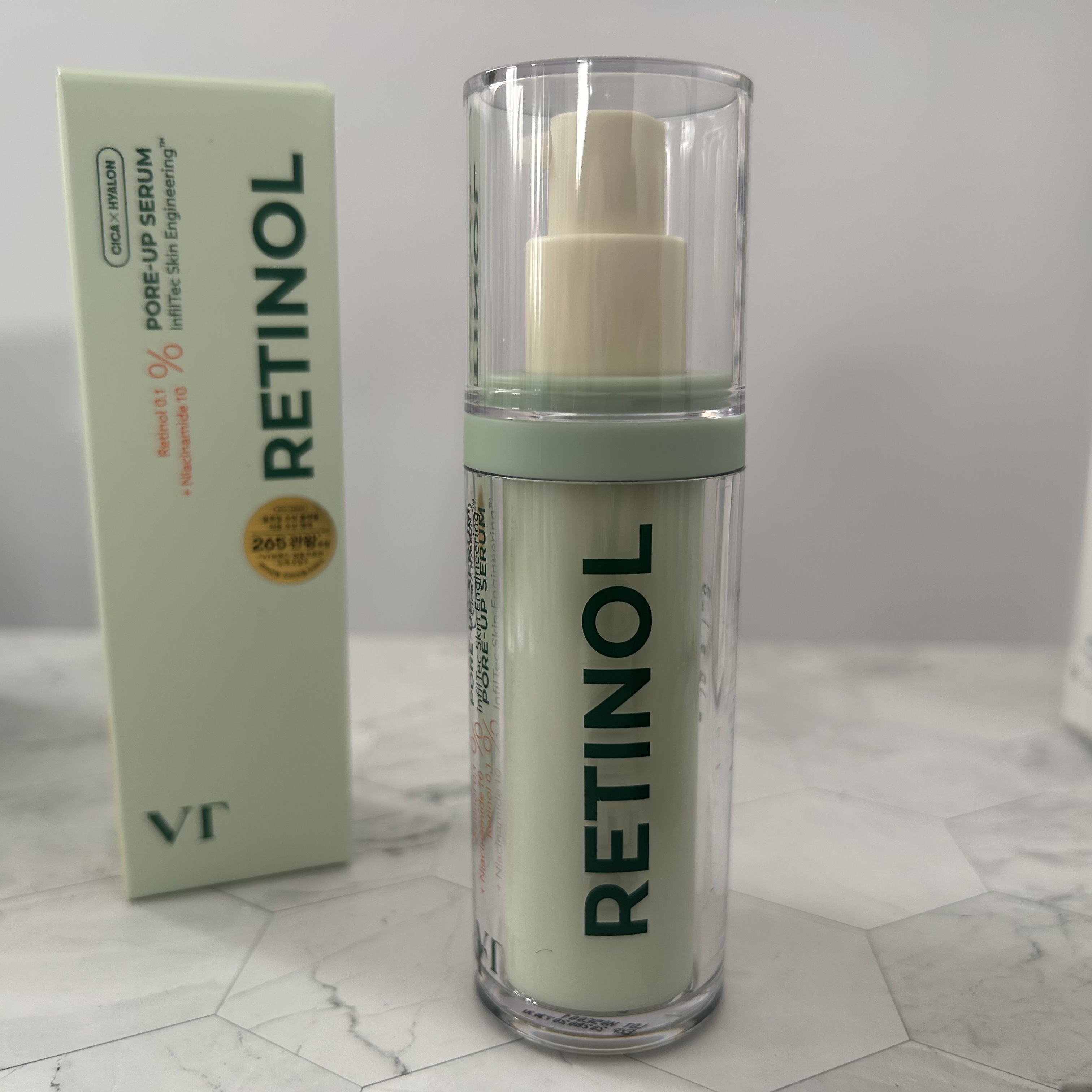 シカレチノールポアアップセラム/VT/美容液を使ったクチコミ（1枚目）