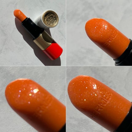 ルージュ エルメス ルージュ ア レーヴル ブリヤン/エルメス/口紅を使ったクチコミ(5枚目)