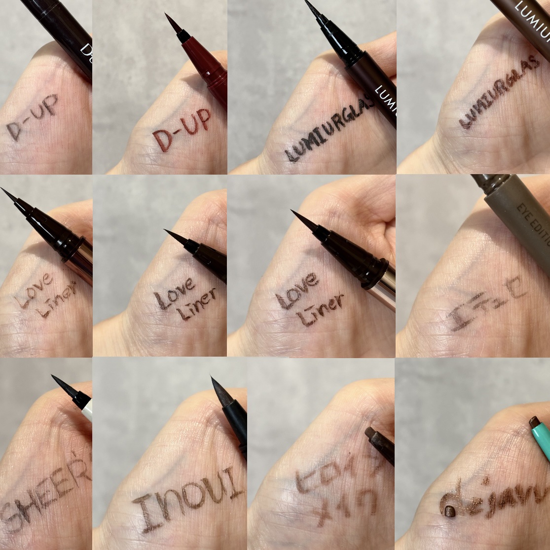 スキルレスライナー/LUMIURGLAS/リキッドアイライナーを使ったクチコミ（1枚目）