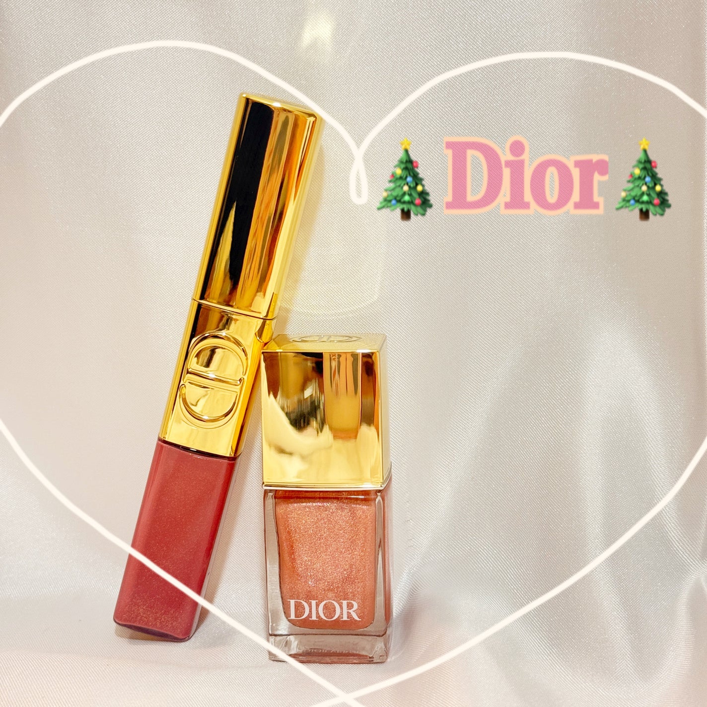 juin“見た目マイナス7歳を目指す” on LIPS 「購入品✨🎄Diorホリデー🎄ルージュディオールシークインリキッ..」(1枚目)