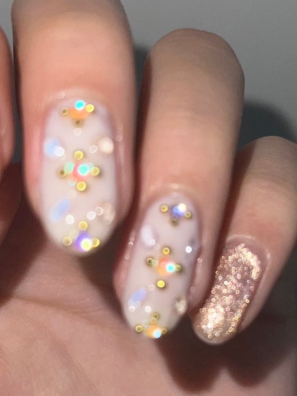 ジェルネイル(ライト対応)/セリア/ジェルネイルを使ったクチコミ(5枚目)