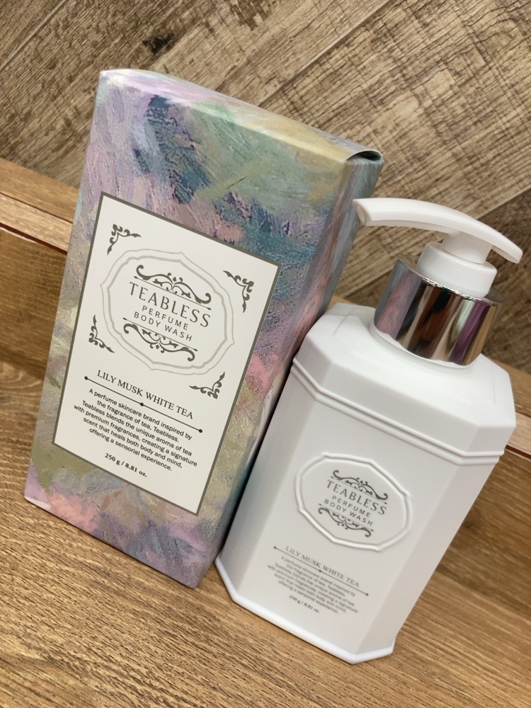 パフュームボディウォッシュ リリームスクホワイトティー/TEABLESS/ボディソープを使ったクチコミ（1枚目）