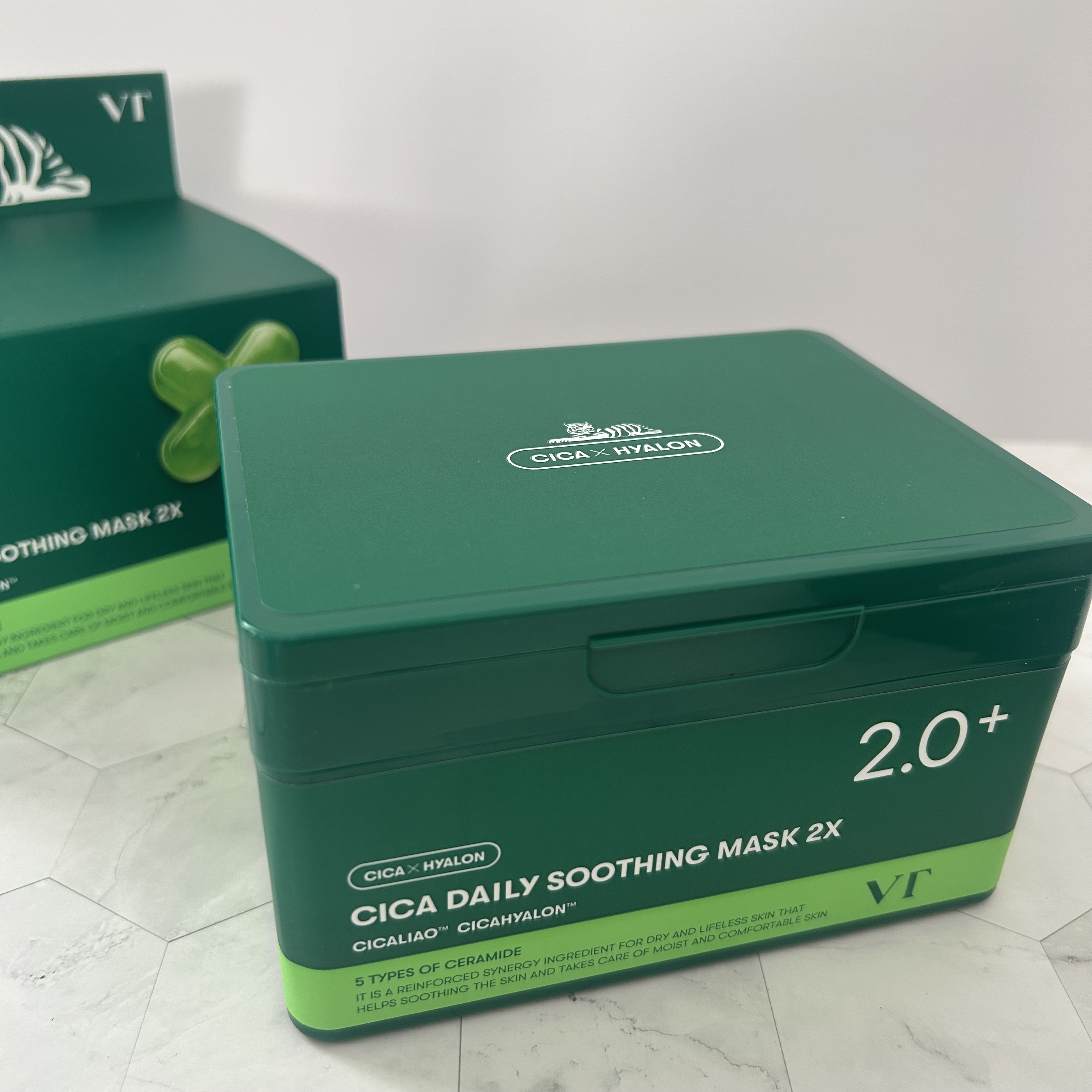 CICA デイリースージングマスク2X/VT/シートマスク・パックを使ったクチコミ（1枚目）