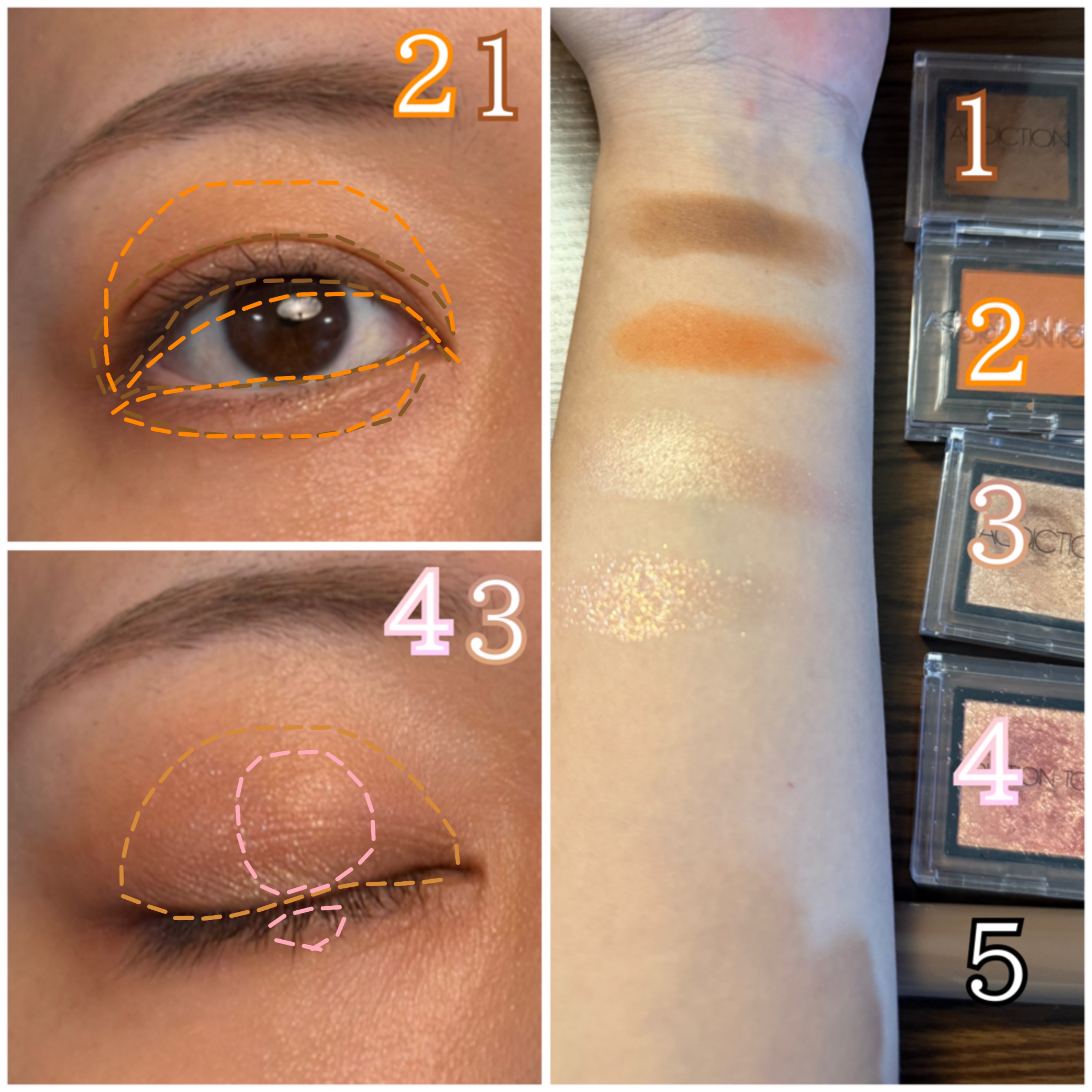 アディクション ザ アイシャドウ スパークル/ADDICTION/単色アイシャドウを使ったクチコミ（3枚目）