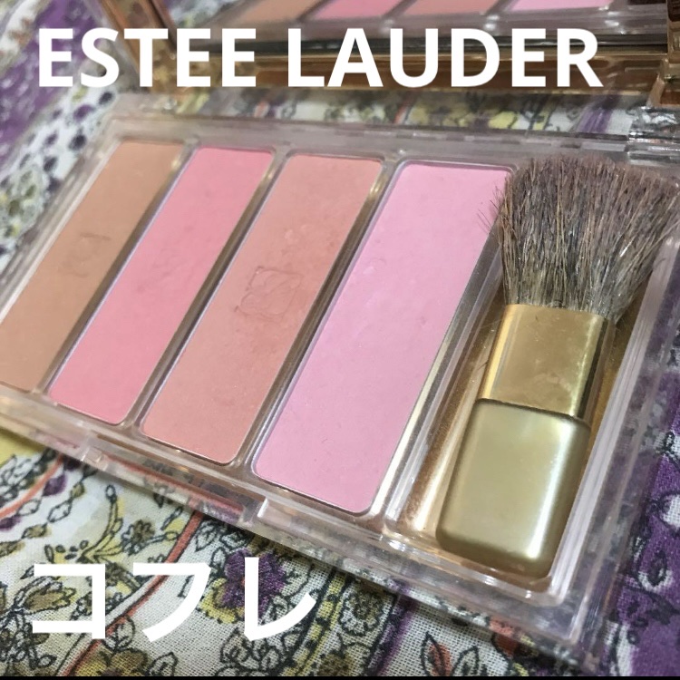 ESTEE LAUDER デラックスピュアカラーアイシャドウパレットのクチコミ「ESTEE LAUDER

デラックス　フェースコンパクト　
カラー　01

ブルベからイエベ.....」（1枚目）