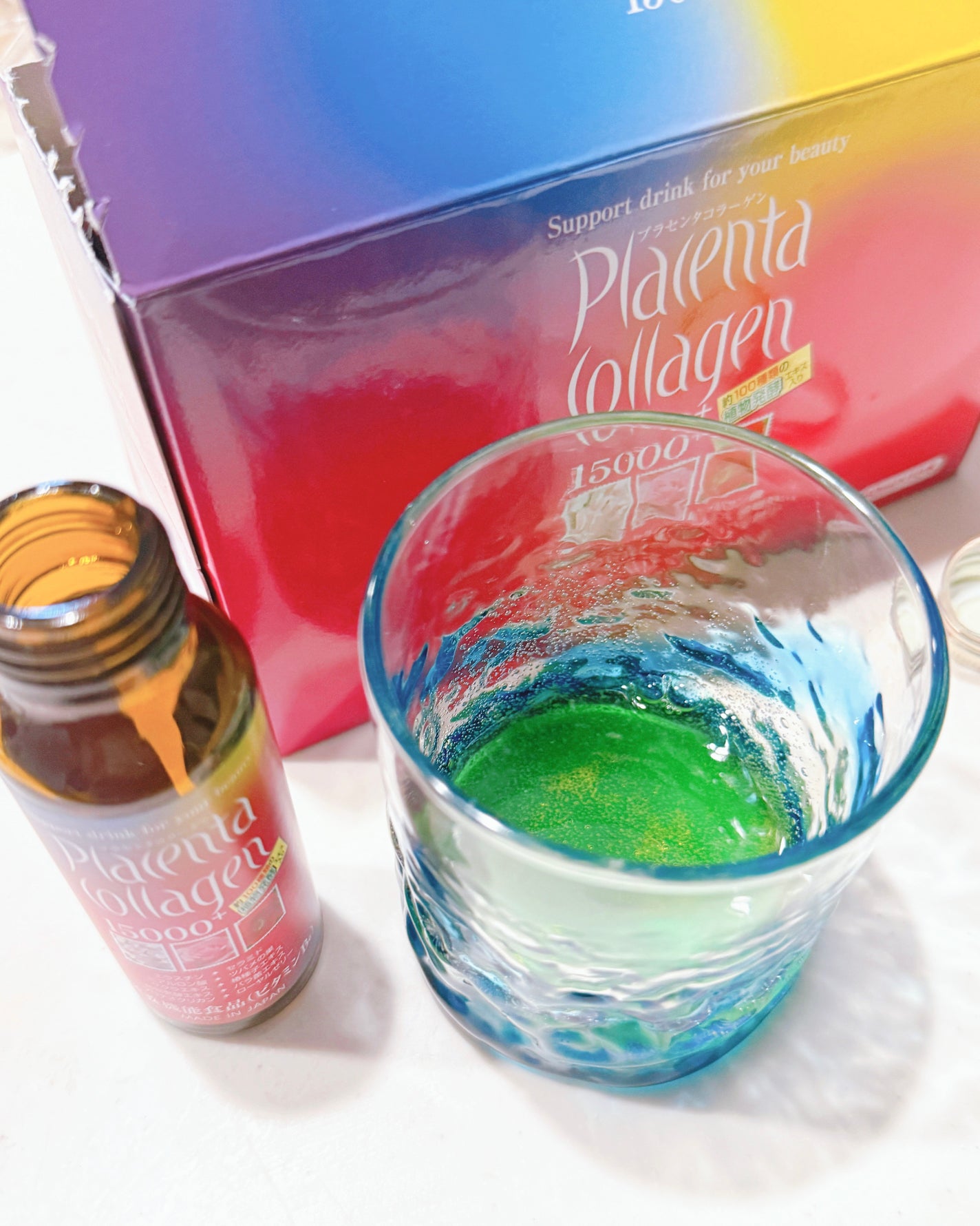 プラセンタコラーゲン15000プラス/美意識/美容ドリンクを使ったクチコミ(7枚目)