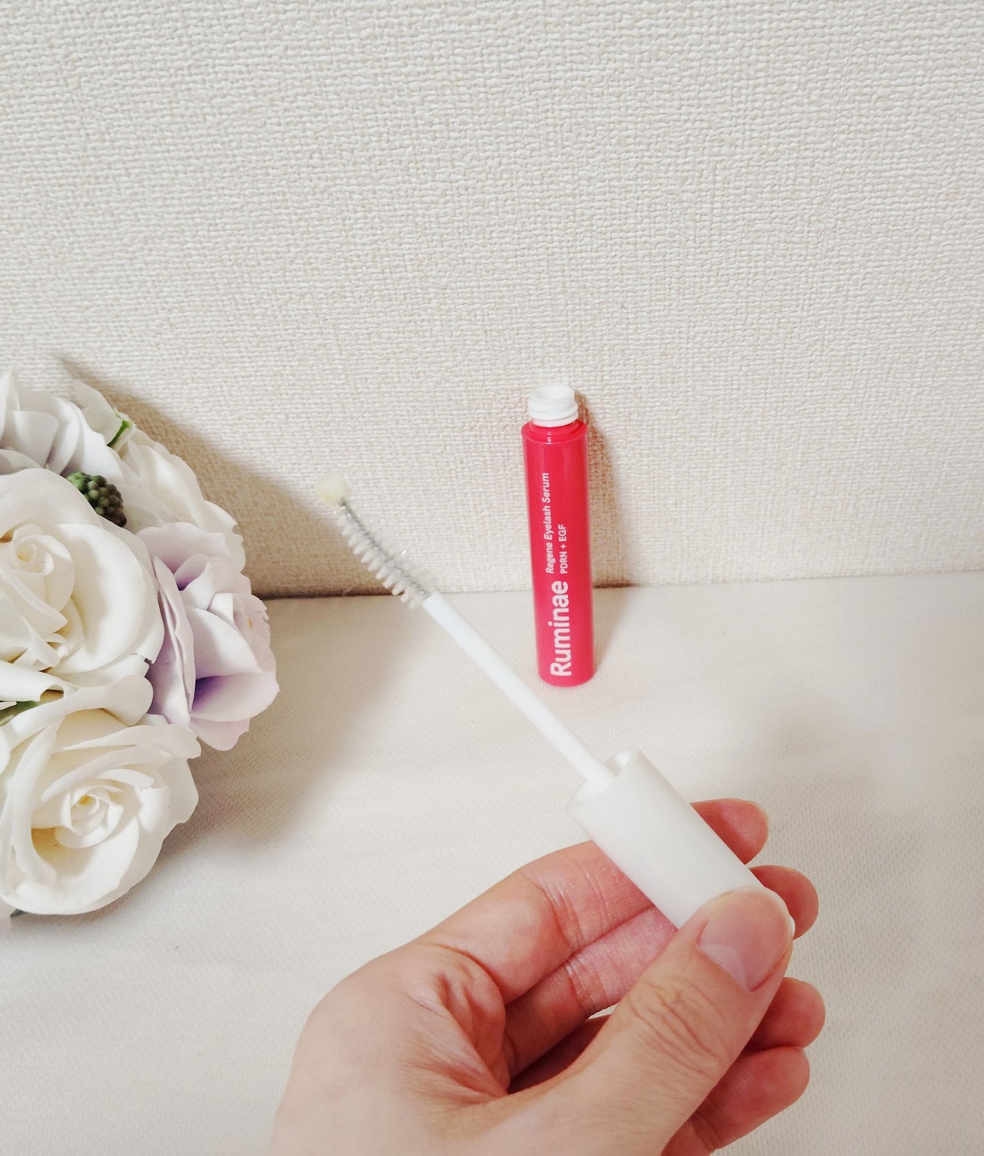 Power & Volume Boosting Eyelash Serum/Ruminae/まつげ美容液を使ったクチコミ(4枚目)