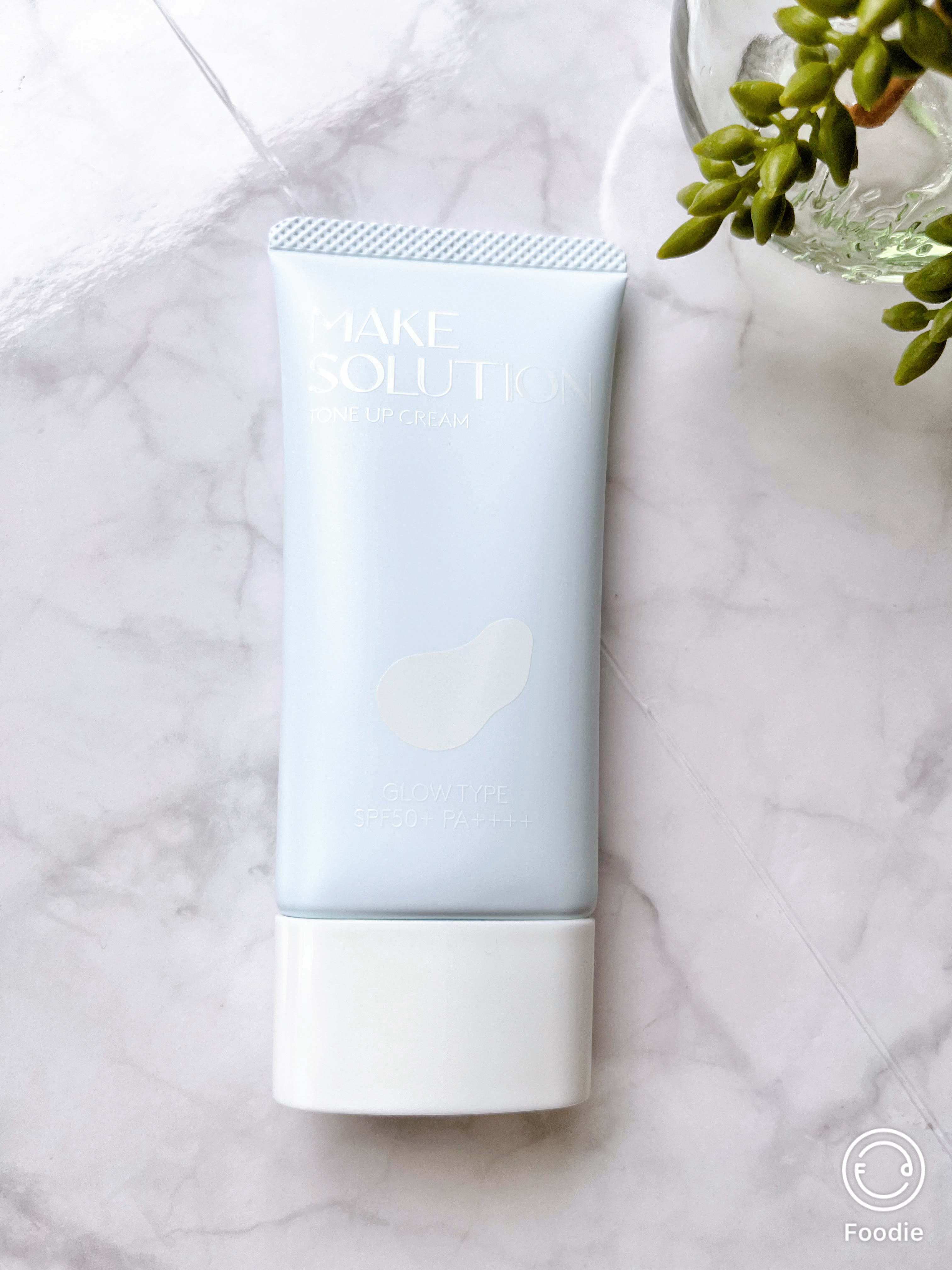 メークソリューション トーンアップクリーム グロウのクチコミ「メークソリューション 様から️
トーンアップクリーム️のグロウタイプ 🩵
をご提供頂きました⸜.....」（2枚目）