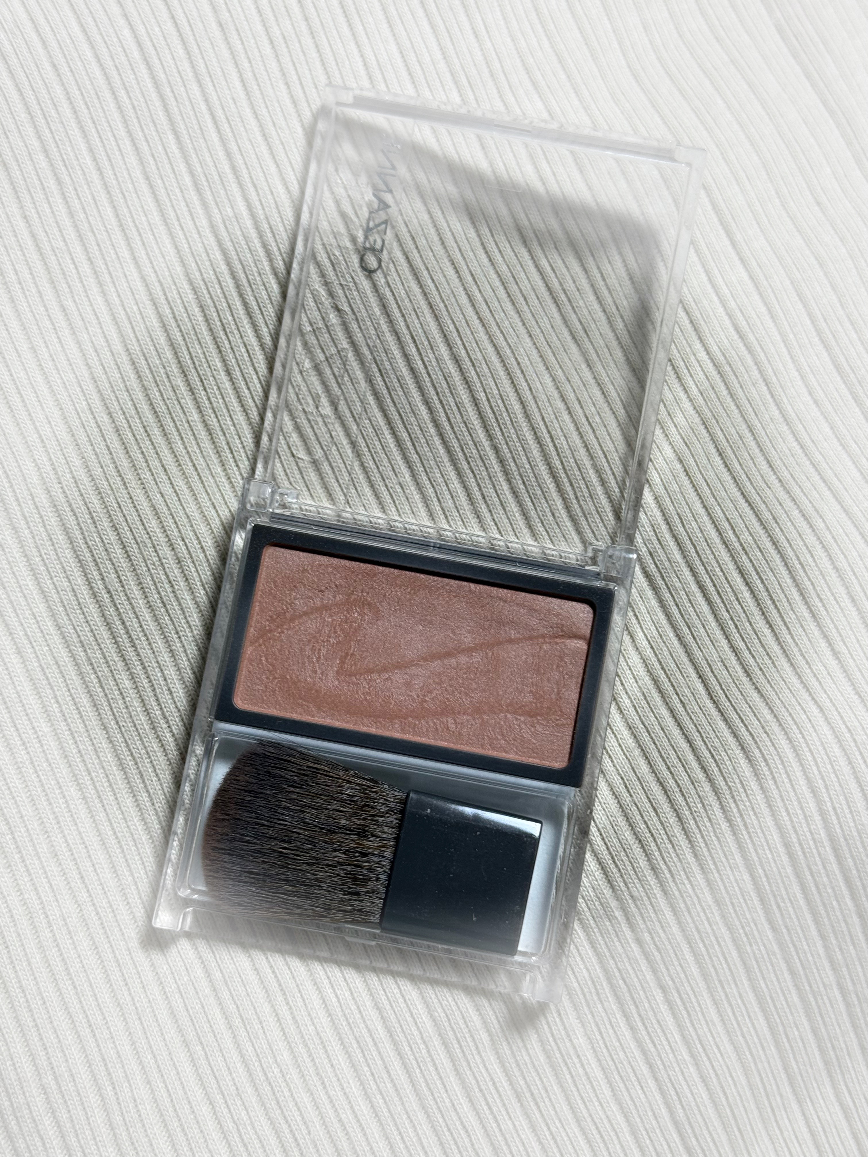 チークブラッシュ/CEZANNE/パウダーチークを使ったクチコミ（1枚目）