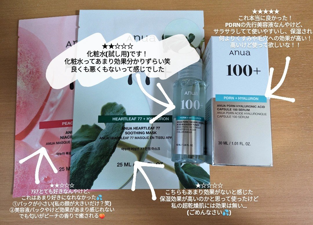 桃70％ナイアシンシートマスク 1枚入り/Anua/シートマスク・パックを使ったクチコミ（1枚目）