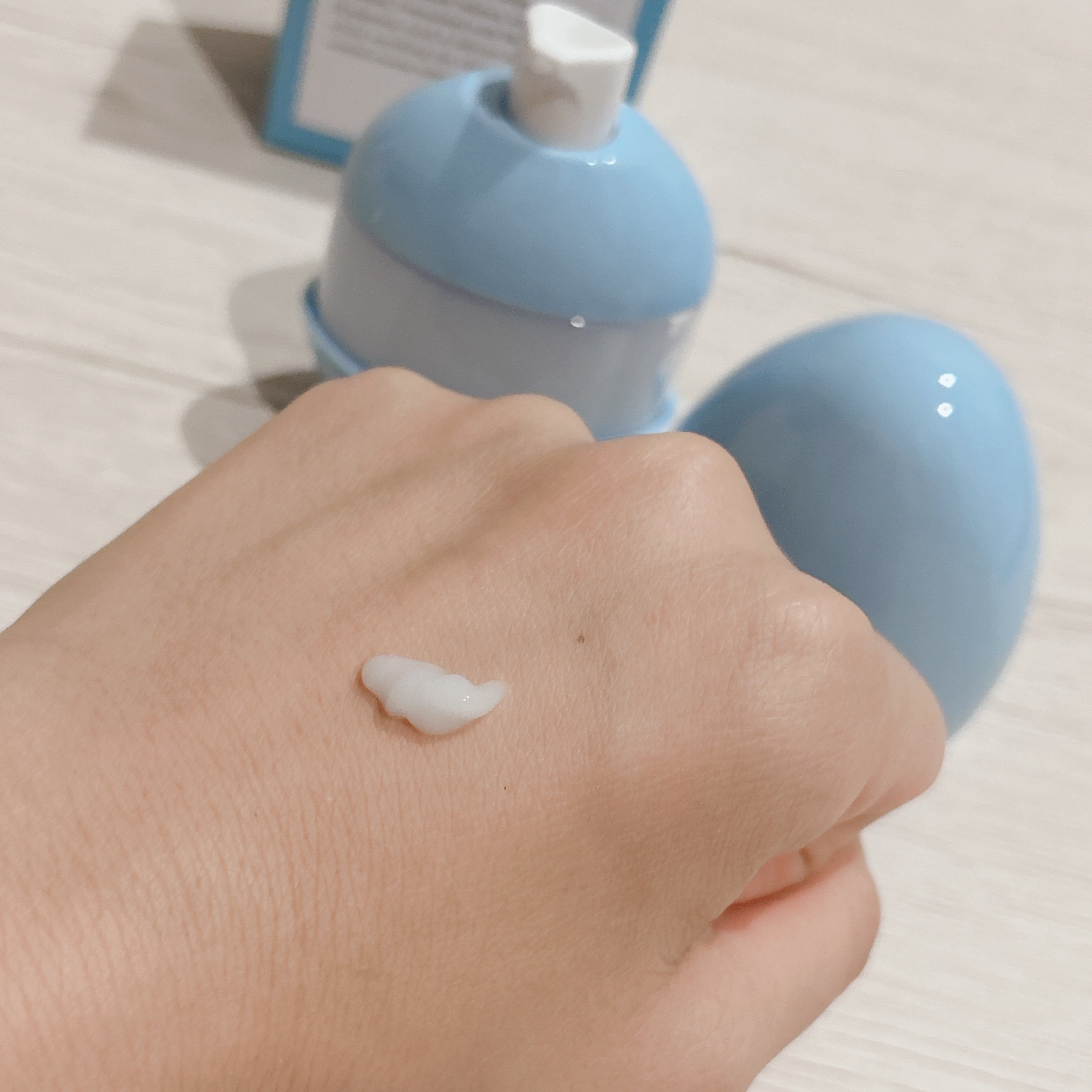 ブルーアガベヒアルロン酸クリーム/Dr.Bio/フェイスクリームを使ったクチコミ（2枚目）