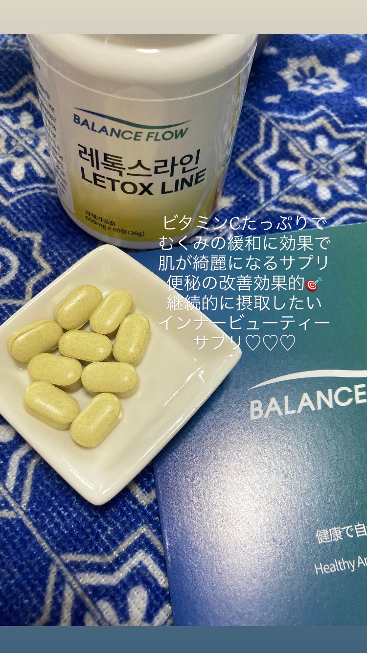 レトックスライン/Balance Flow/ボディサプリメントを使ったクチコミ（2枚目）