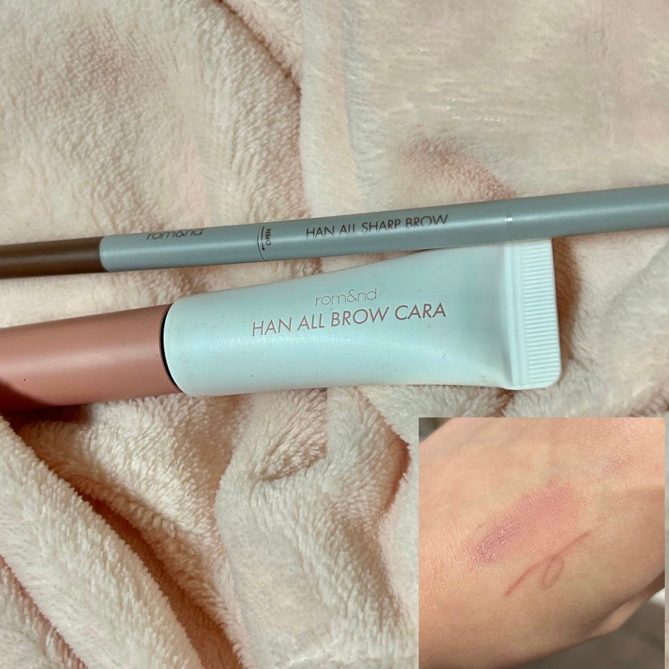 HAN ALL SHARP BROW/rom&nd/アイブロウペンシルを使ったクチコミ(1枚目)