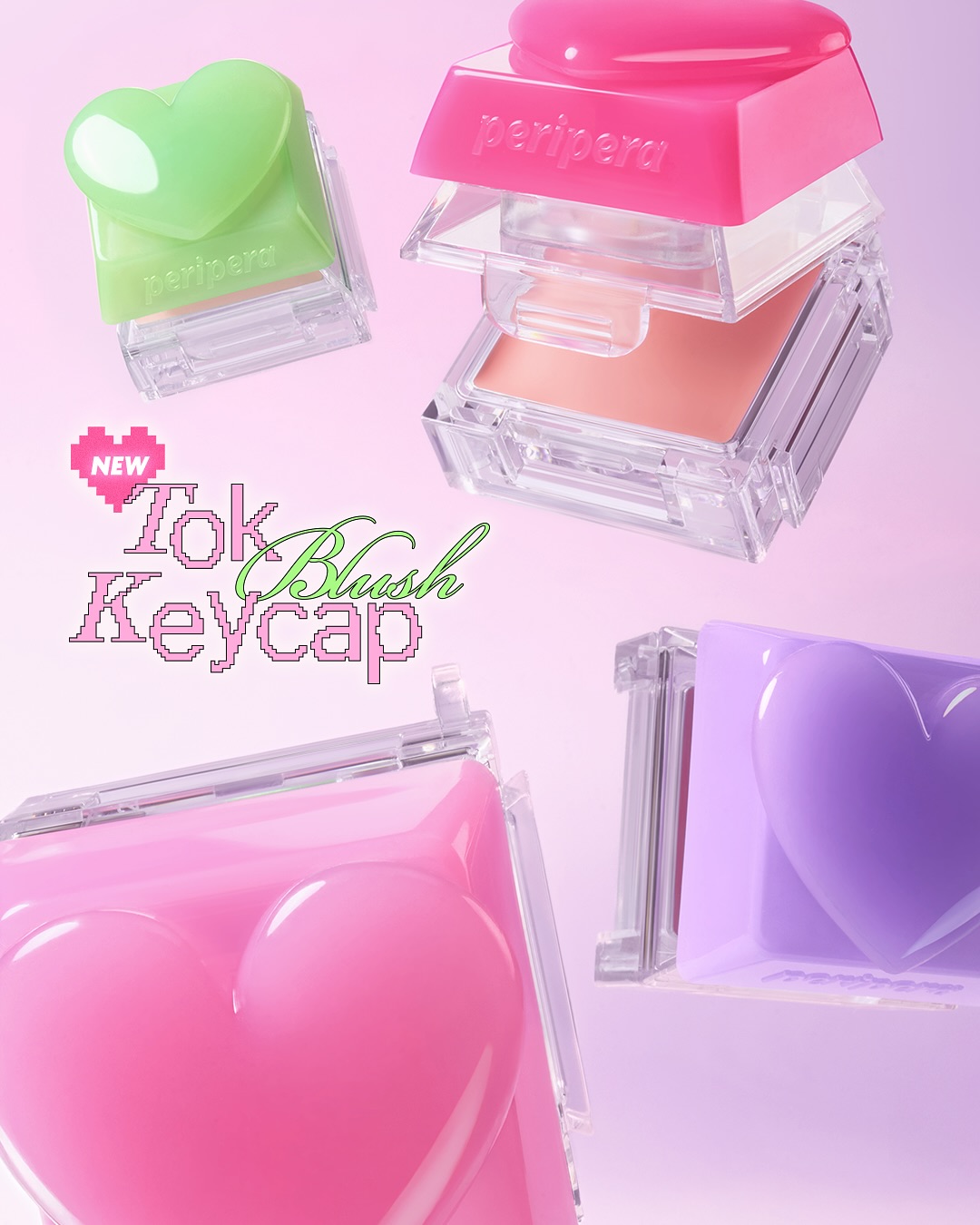 ペリペラ トック ブラッシュ キーキャップ/PERIPERA/パウダーチークを使ったクチコミ（2枚目）