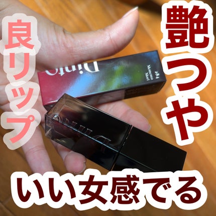 ブラーグロイリップティント 284 メメントモリ/Dinto/リップティントを使ったクチコミ(1枚目)