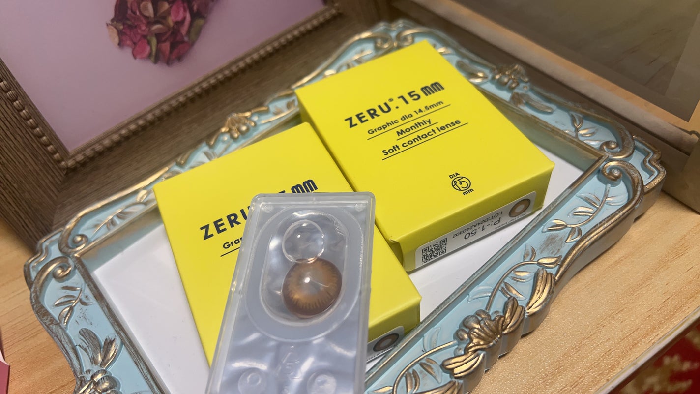 DOLCE Natural by ZERU 1day/ZERU/ワンデー(1DAY)カラコンを使ったクチコミ(1枚目)