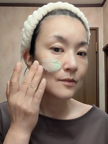 グリーンティー LHA ディープポアもちソープクレンザー /アレンシア/洗顔フォームを使ったクチコミ(4枚目)