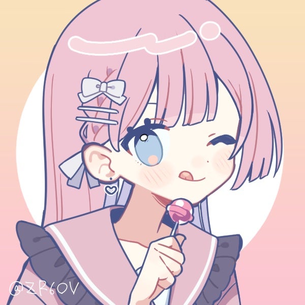 ナナスケ! on LIPS 「自分のオリキャラ!!!!三つ編みとリボン必須!!🎀#イラスト..」(2枚目)