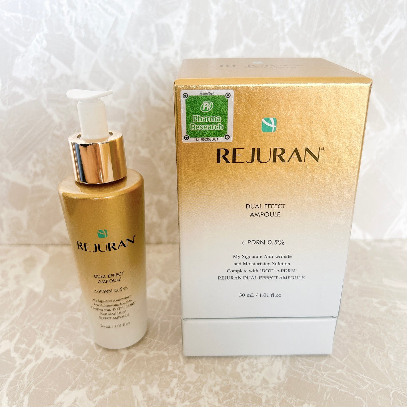 REJURAN デュアルエフェクトアンプル 30ml/REJURAN COSMETICS/美容液を使ったクチコミ(1枚目)