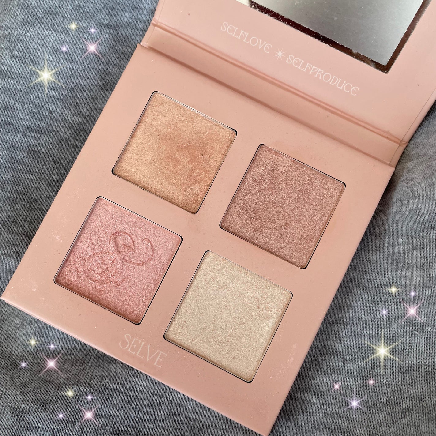 プリズムショットマルチハイライトパレット/SELVE/パウダーハイライトを使ったクチコミ(1枚目)