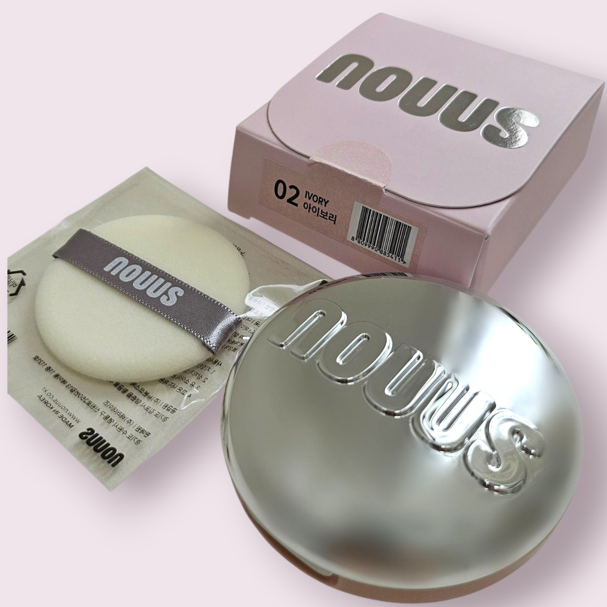 ブラーパウダーパクト/nouus/プレストパウダーを使ったクチコミ（2枚目）