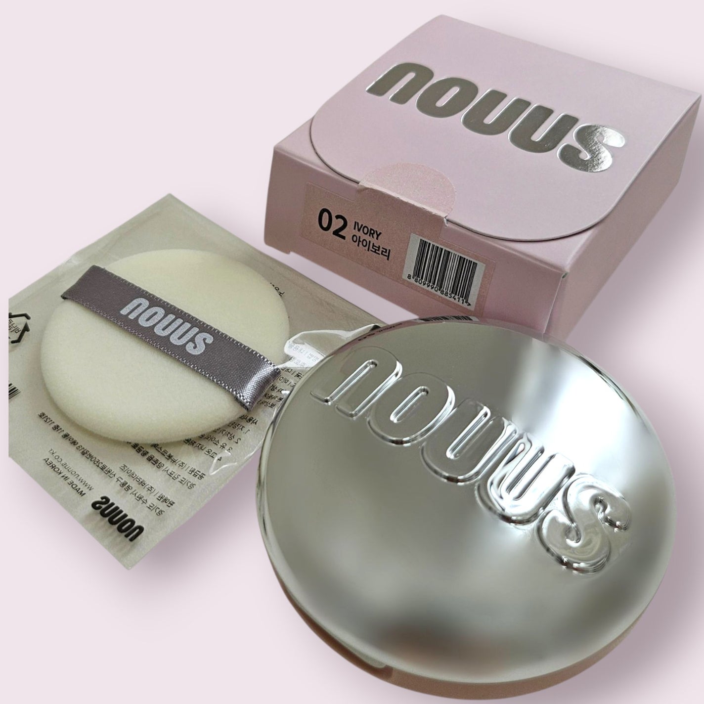 ブラーパウダーパクト/nouus/プレストパウダーを使ったクチコミ(2枚目)