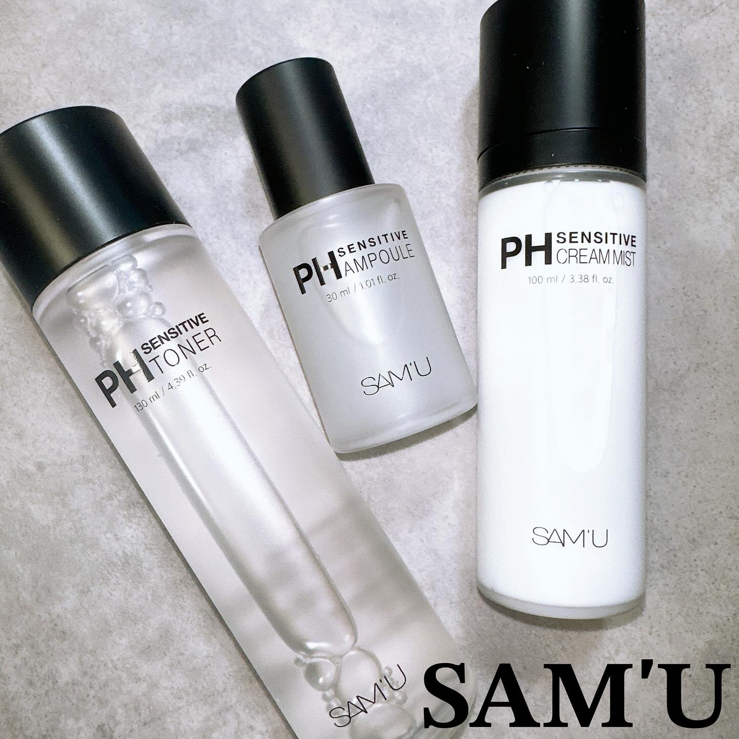 PHセンシティブアンプル/SAM'U/美容液を使ったクチコミ（1枚目）