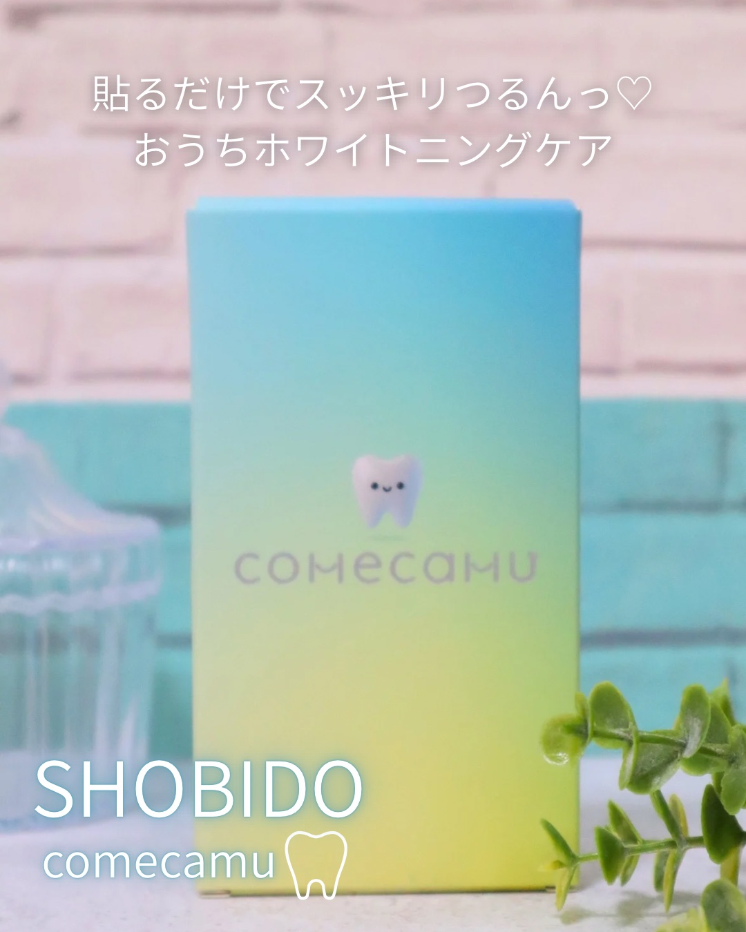 comecamu/カムカム はみがきシート（1箱/7枚入）/SHOBIDO/その他オーラルケアを使ったクチコミ（1枚目）
