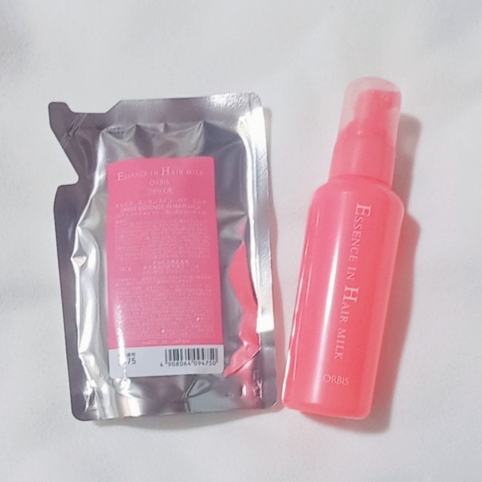 エッセンスインヘアミルク/オルビス/ヘアミルクを使ったクチコミ(1枚目)