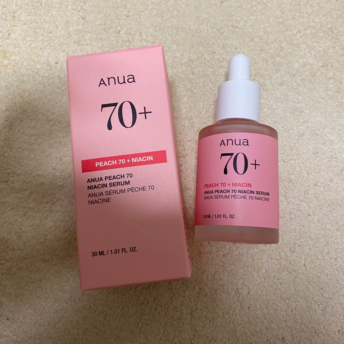 桃70%ナイアシンセラム/Anua/美容液を使ったクチコミ(2枚目)