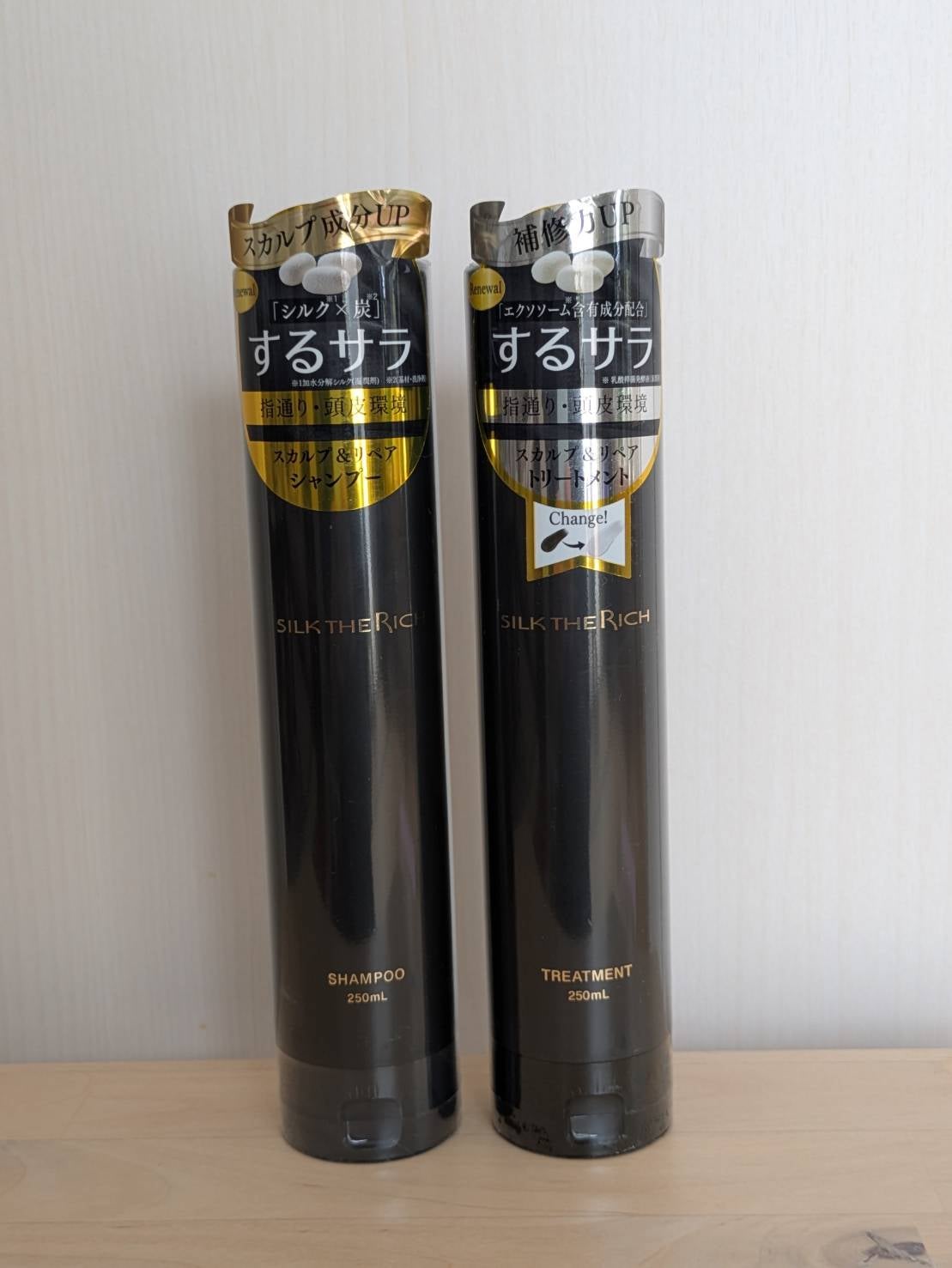 SILK THE RICH スカルプ&リペア シャンプー・トリートメント/SILK THE RICH/市販シャンプーを使ったクチコミ(7枚目)