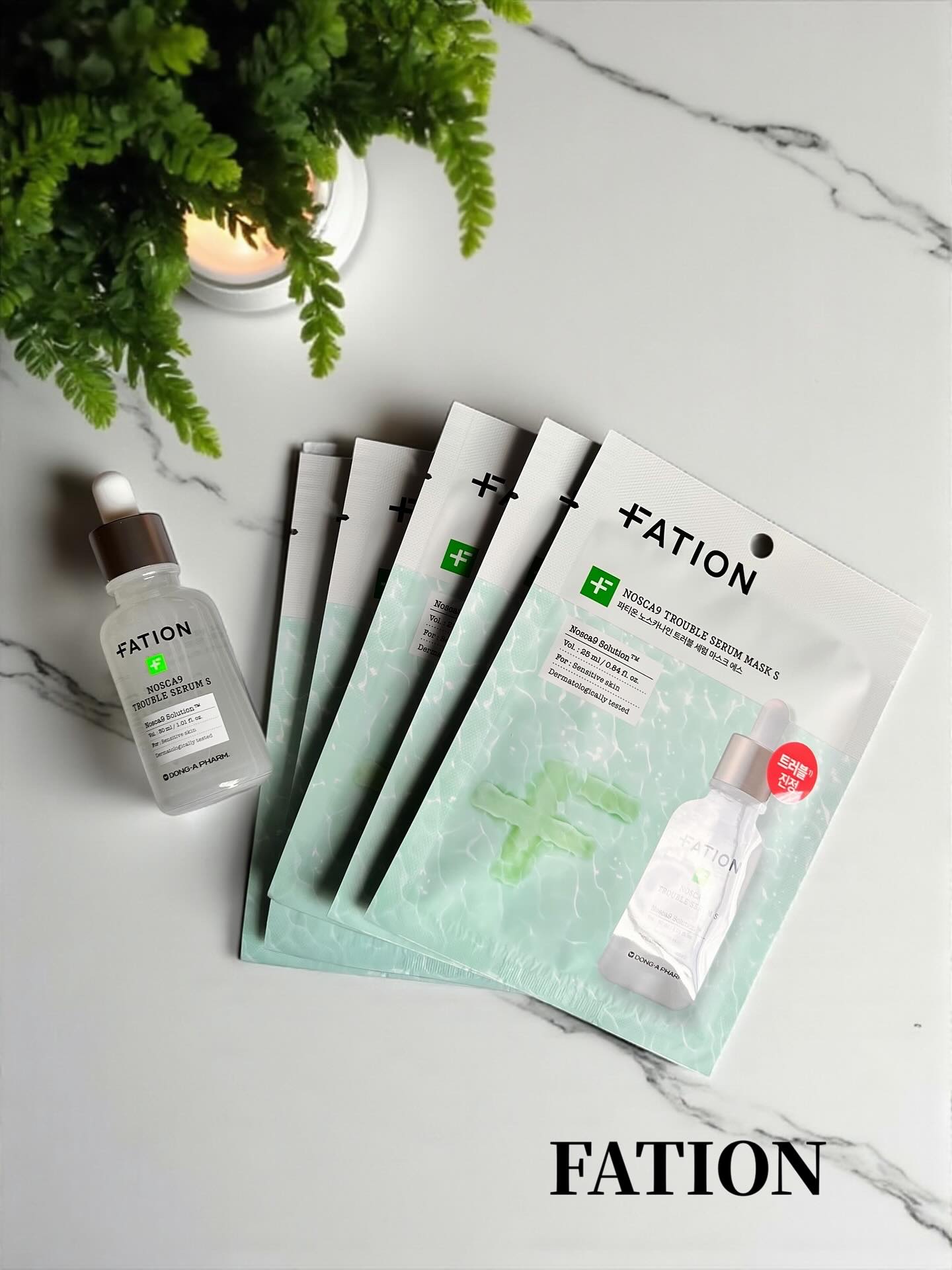 ノスカナイントラブルセラムS/FATION/美容液を使ったクチコミ（1枚目）