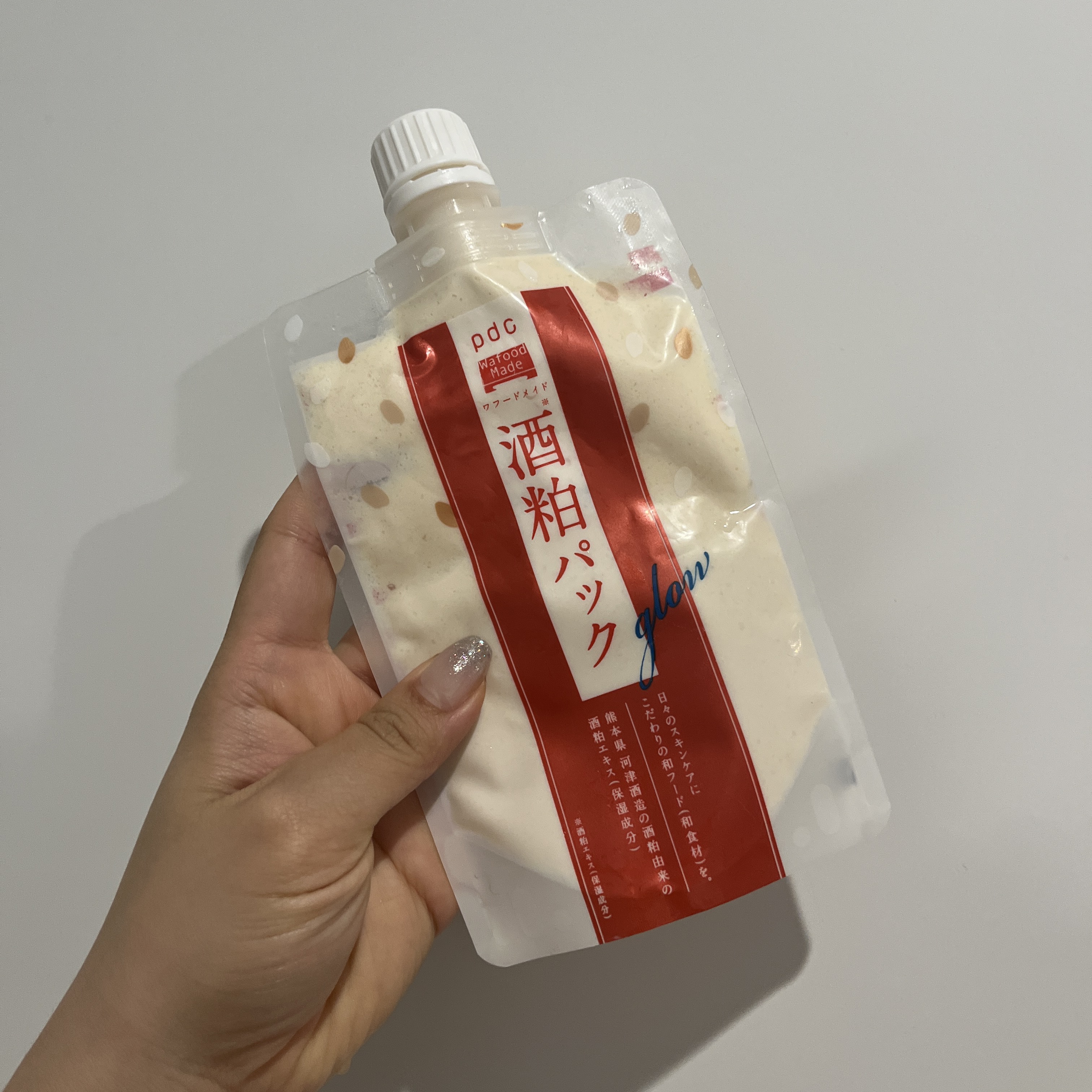 ワフードメイド 酒粕パック グロー/pdc/洗い流すパック・マスクを使ったクチコミ（1枚目）