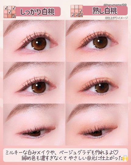 シャドウパレット 14 ピーチスクイーズ/dasique/アイシャドウパレットの画像