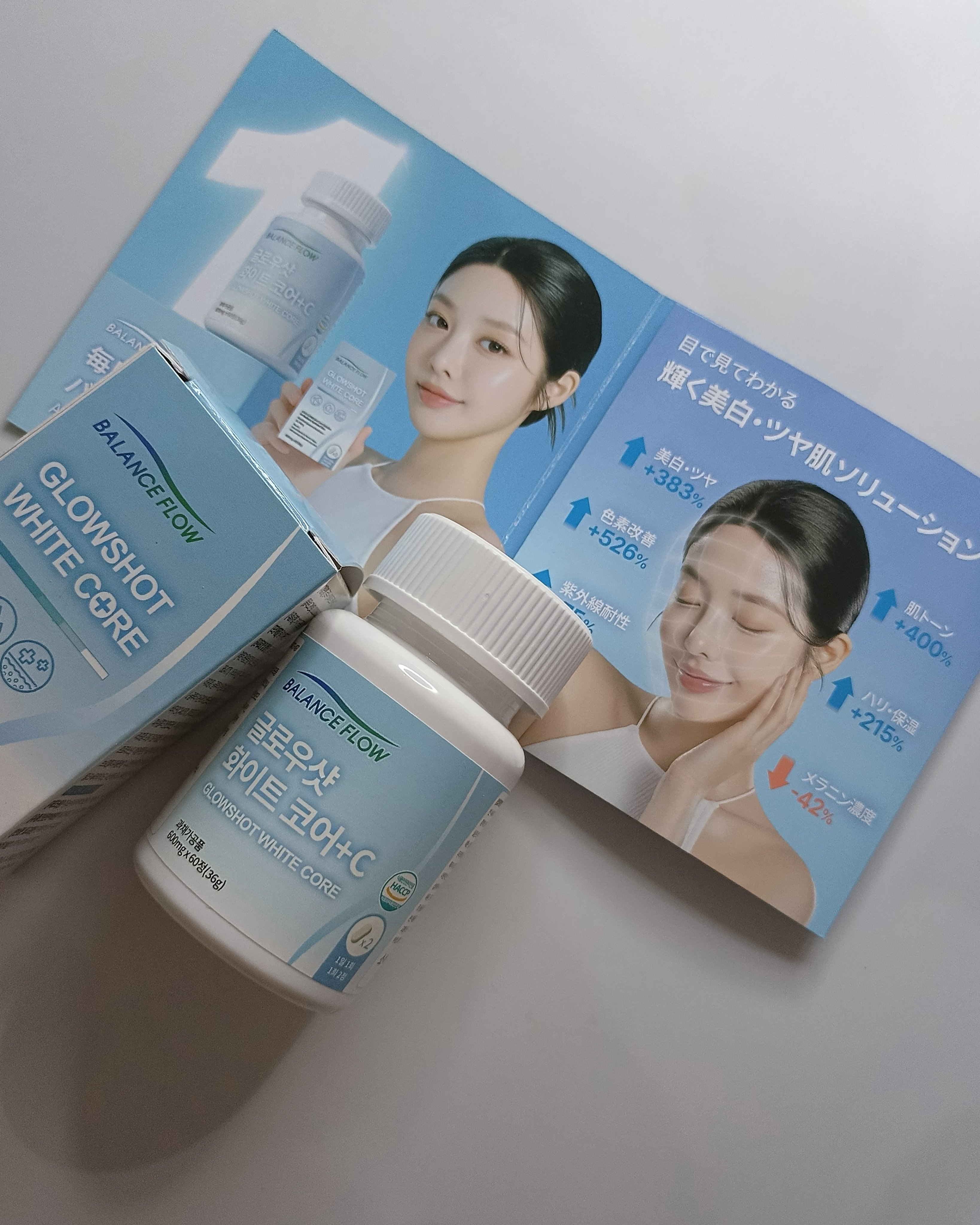 Balance Flow グローショット ホワイトコア+Cのクチコミ「＼ 大注目リポソームグルタチオン ／
—————————————————————
　𝐁𝐀𝐋𝐀𝐍.....」（3枚目）